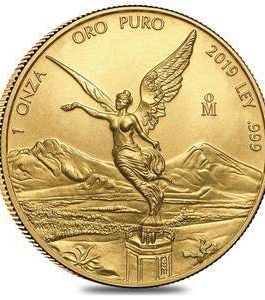 2019 1 oz Mexican Gold Libertad Coin (BU)