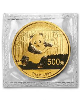 1 oz Chinese Gold Panda Coins – Random Year