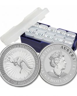 1oz 2022 Silver Australian Kangaroos Mint Box of 250